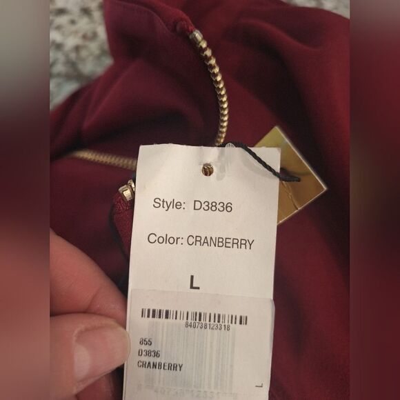 Alexia Admor red dress‎ size L - Picture 6 of 9